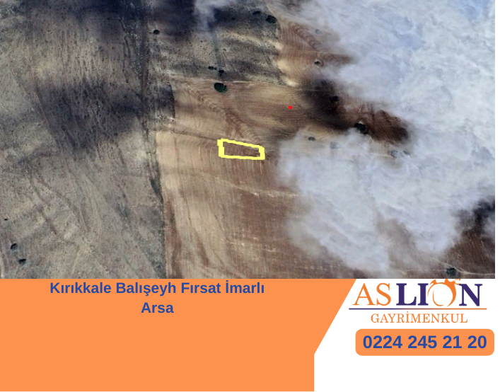 Kırıkkale Balışeyh Fırsat İmarlı Arsa